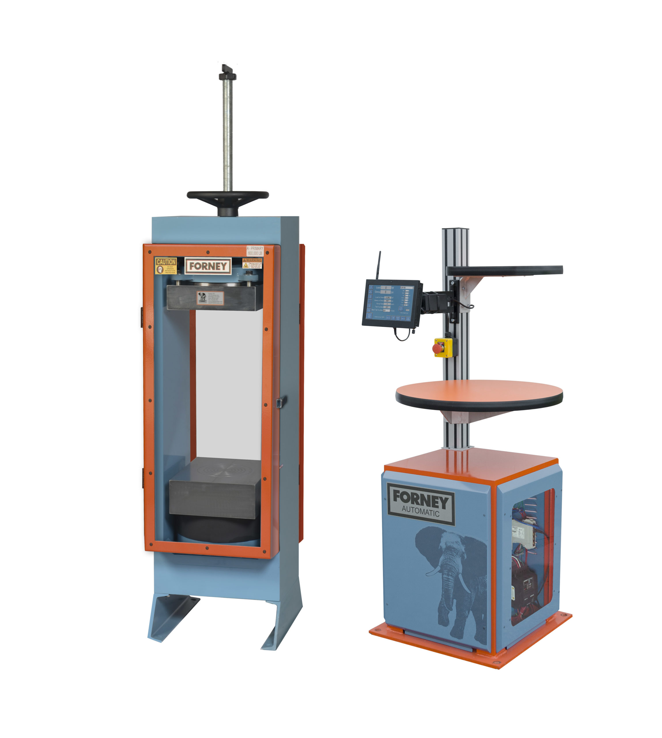 Forney Series Block Tester Compression Machine With Automatic Vfd