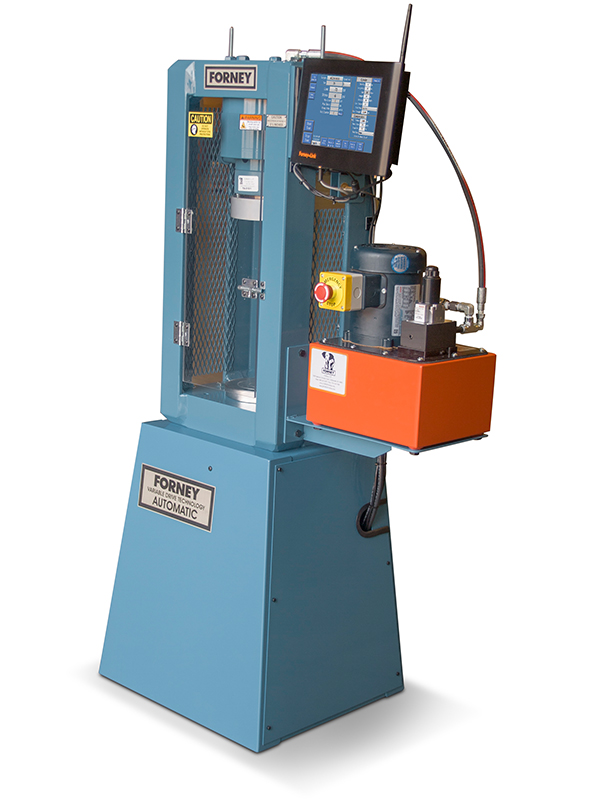 compression testing machine for astm c1884