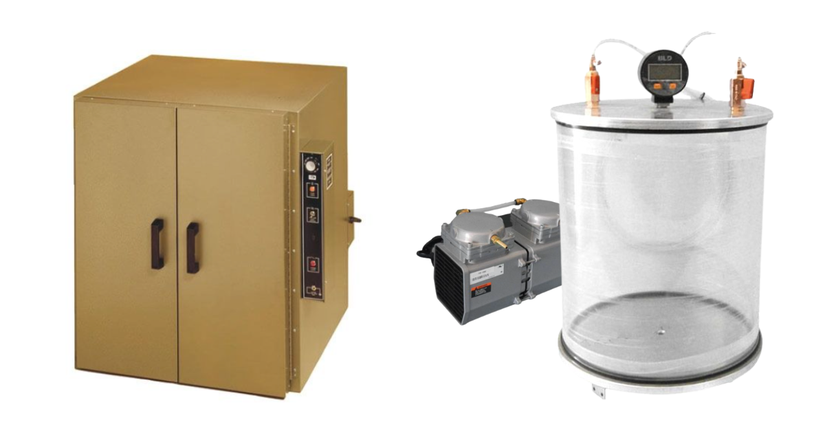 Oven and desiccator