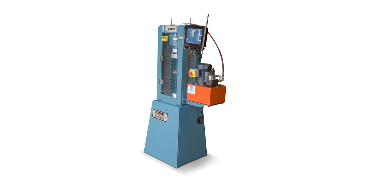compression testing machine for splitting tensile strength test