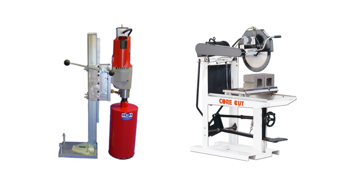 rock core drill and saw