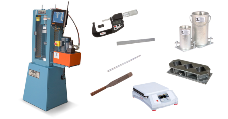 recommended equipment for astm c579