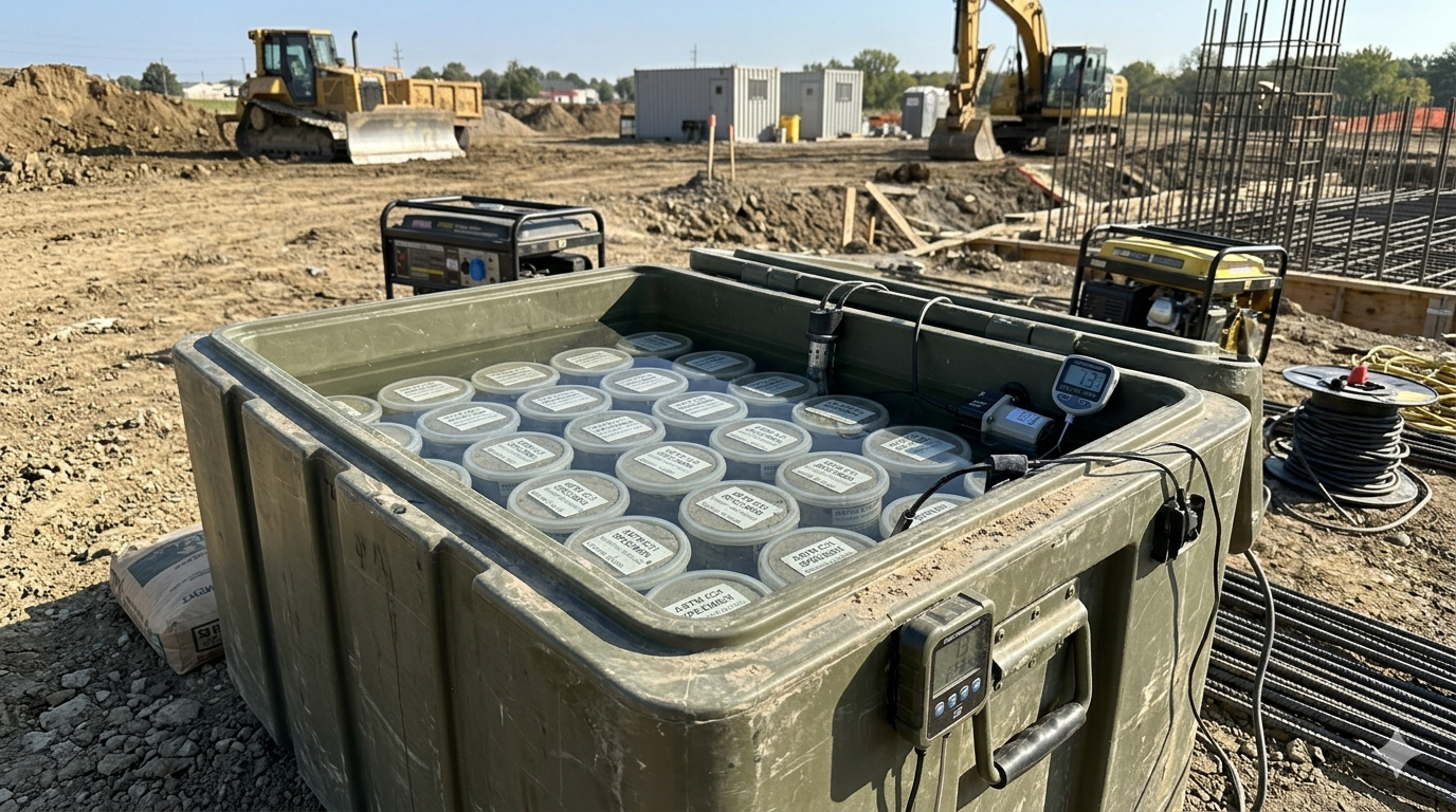 curing box for concrete
