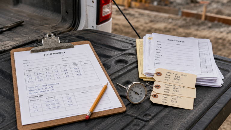 clipboards showing numbers and data